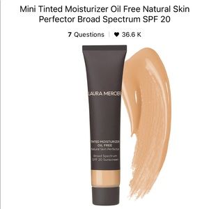 Laura Mercier Mini Tinted Moisturizer Oil Free Shade 2C1 BLUSH, SPF 20 sunscreen